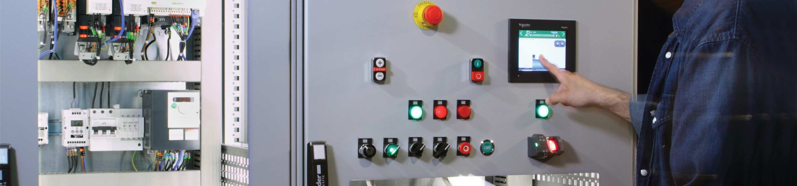 Schneider Electric Automation solutions control cabinet