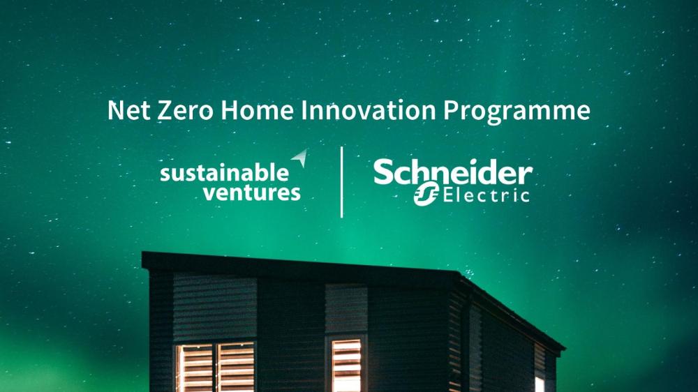 Schneider Electric and Sustainable Ventures Announce Net Zero Home Programme Finalists