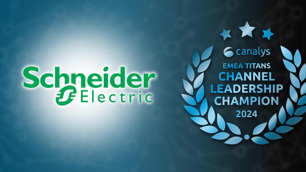 Schneider Electric Named Champion in Canalys EMEA Titans Channel Leadership Matrix for the Fifth Consecutive Year