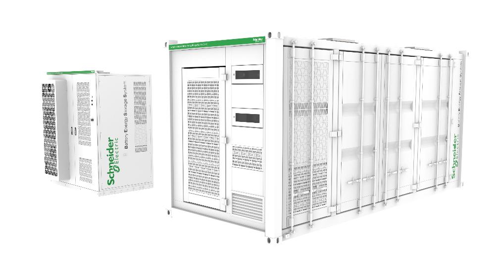 Schneider Electric Releases All-In-One Battery Energy Storage System for Microgrids