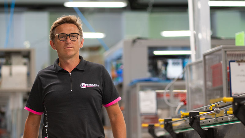 Customer Story photoshoot images of Unilogo Robotics