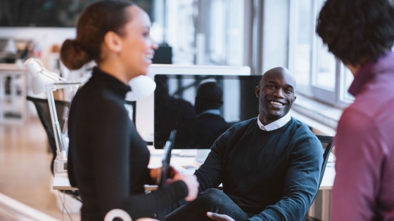 people smiling