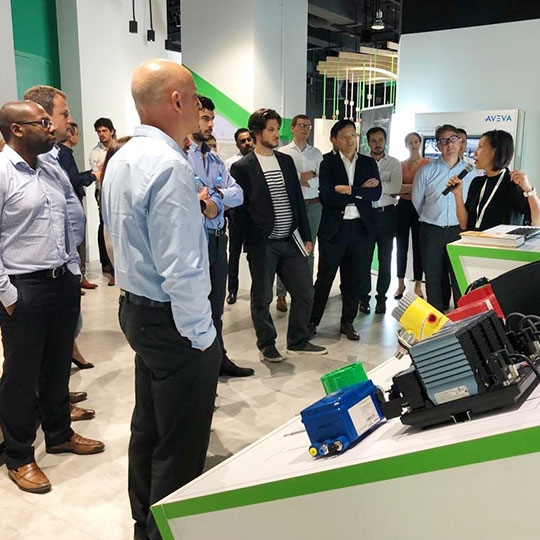 A guided tour across Schneider Electric Innovation Hub