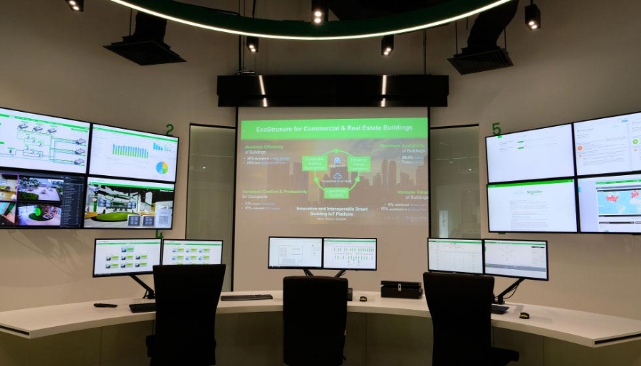 Schneider Electric Innovation Hub facilities in 50 Kallang Ave, Singapore