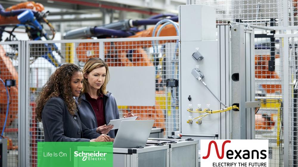 Nexans partners with Schneider Electric on digital transformation program to bring industrial 4.0 to plant operations and amplify sustainability