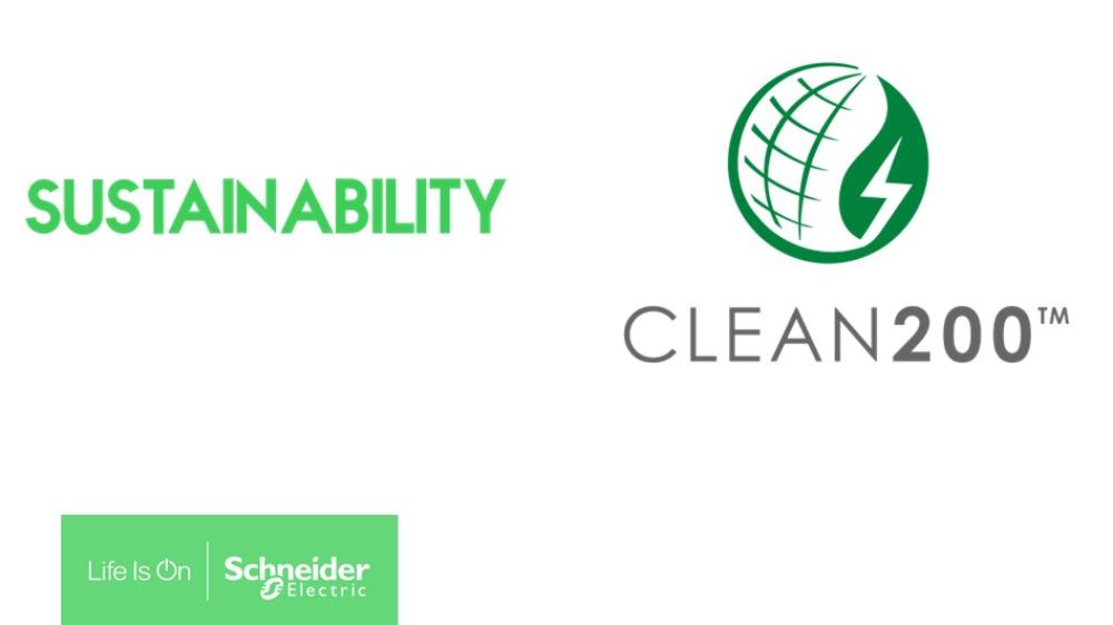 Schneider Electric once again on the 2021 Carbon Clean 200™ list showing the way to a clean energy future