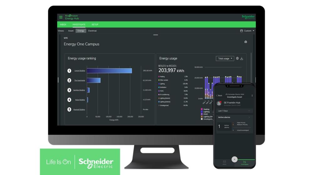 Schneider Electric Empowers Building Owners and Operators to Achieve Net Zero Carbon Goals with EcoStruxure™ Energy Hub