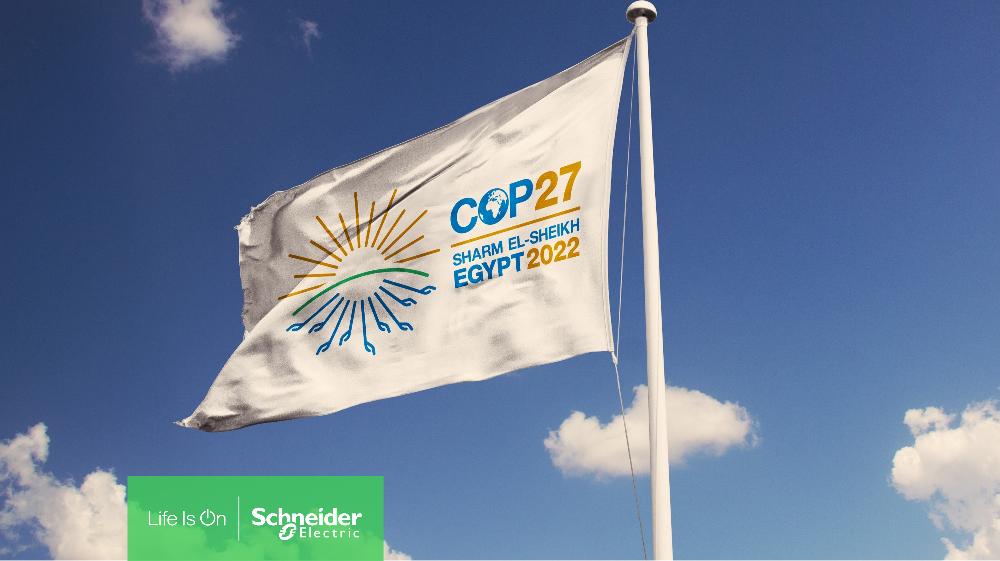 Schneider Electric marks start of COP27 with new plea and pledge to strengthen public-private collaboration