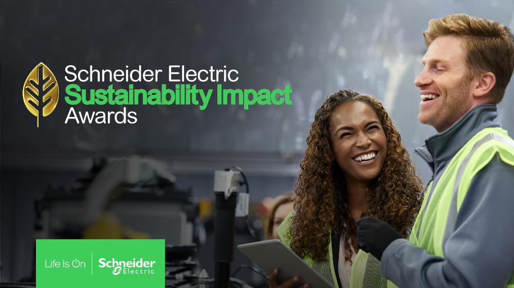 Schneider Electric Sustainability Impact Awards back for a second year and nominations now open to customers and suppliers too