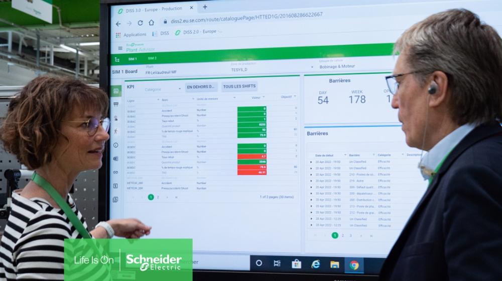 Schneider Electric launches EcoStruxure™ Plant Lean Management boosting productivity and digitalization in manufacturing