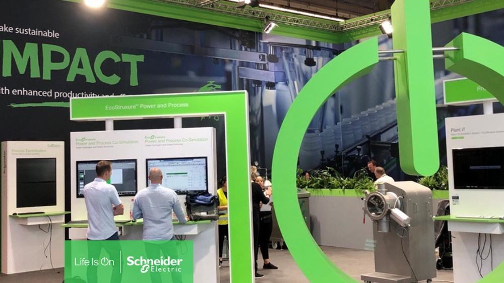 Schneider Electric demonstrates how it is driving process innovation and sustainability in chemicals at ACHEMA 2024
