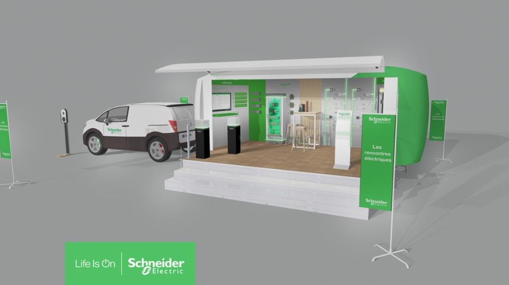 Schneider Electric va à la rencontre de ses clients via la Route Verte