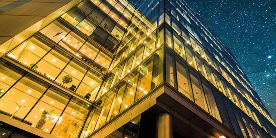 view of a tall building