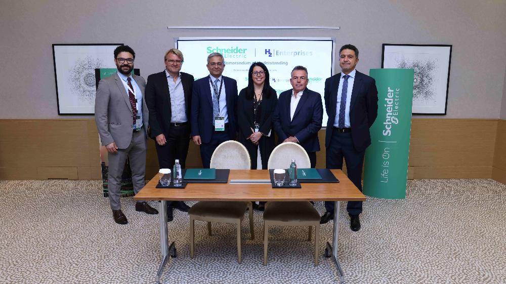 Schneider Electric and H2-Enterprises Join Forces to Advance Clean Hydrogen Solutions for Buildings in the Middle East and Africa