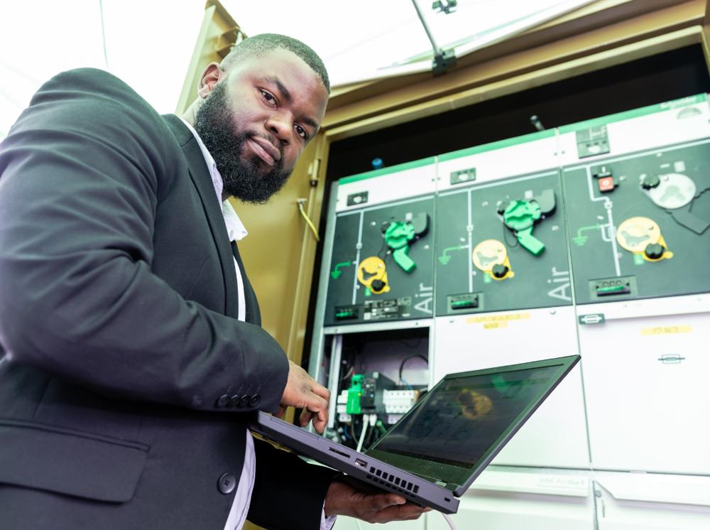 Khumbudzo Tshamano, Solutions Application Engineer at Schneider Electric.